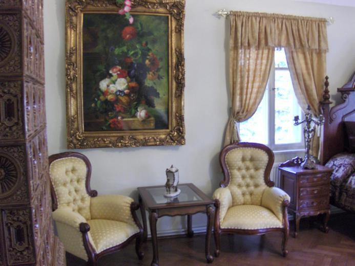 Romantic Chateau Krásná Lípa Quarto foto
